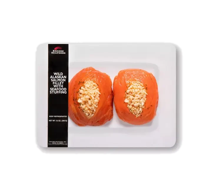 Baycatch Stuffed Salmon